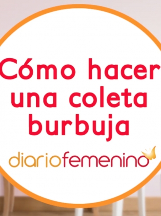 Cómo hacerte la coleta burbuja o coleta bubble
