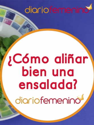 Cómo aliñar bien una ensalada