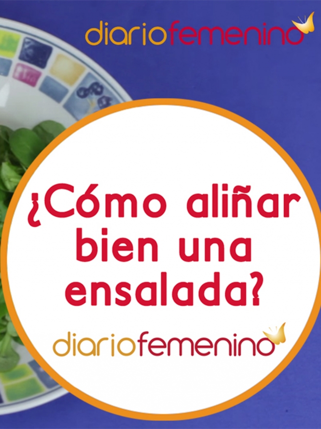 Cómo aliñar bien una ensalada