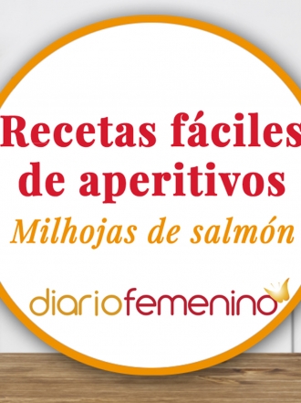 Recetas de aperitivos fáciles: cómo hacer un rico milhojas de salmón