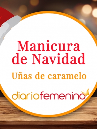 Diseño de uñas rápido de caramelo de Navidad paso a paso
