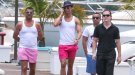 Cristiano Ronaldo, rodeado de hombres en Miami y sin Irina Shayk