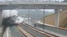 Video del accidente: momento del descarrilamiento del tren de Santiago