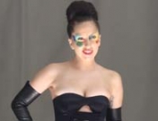 Lady Gaga en Los Ángeles para el estreno de su nuevo single Applause