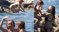 Las curvas de Paulina Rubio en bikini, vacaciones en Ibiza con su hijo
