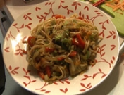 Receta: noodles con vegetales