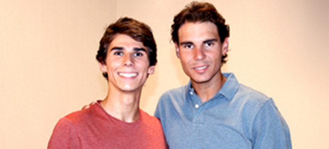 Así es Tomeu, el hermano secreto de Rafa Nadal. Así es Tomeu, el hermano secreto de Rafa Nadal.