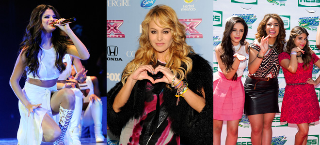 El cariño de Paulina Rubio a Selena Gomez y Fifth Harmony.