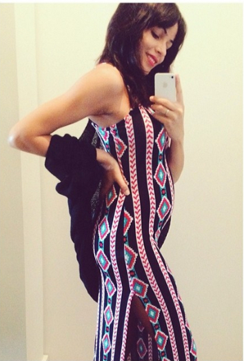 Raquel del Rosario hace un selfie y nos presenta a su bebé