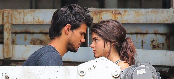 Taylor Lautner tiene nueva novia, su compañera en Tracers