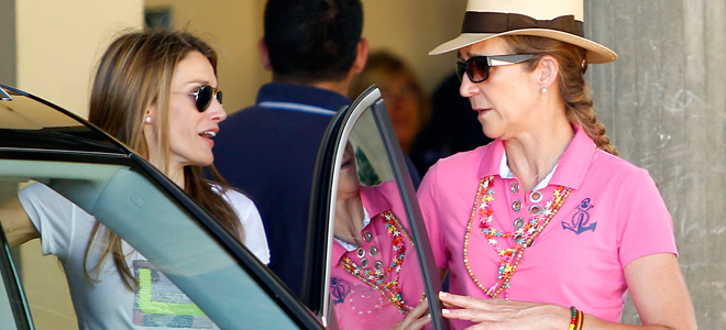 Letizia pasa sus vacaciones en Mallorca, donde también está la Infanta Elena