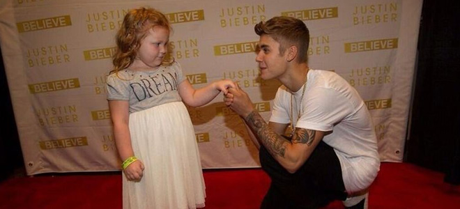 Justin Bieber ha batido el récord de sueños cumplidos Justin Bieber ha batido el récord de sueños cumplidos