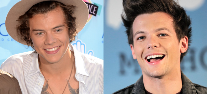 Harry Styles y Louis Tomlinson han hecho que las directioners se separen