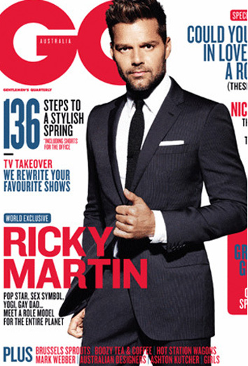 Ricky Martin habla de su homosexualidad en la portada de la revista GQ