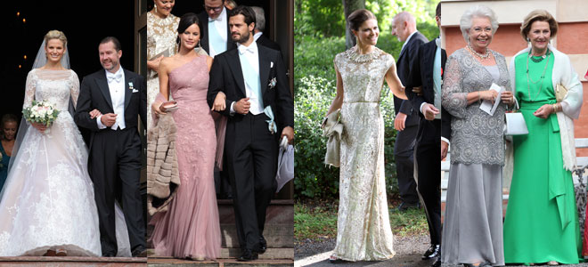 Boda real en Suecia del sobrino del rey y una ex modelo. 
