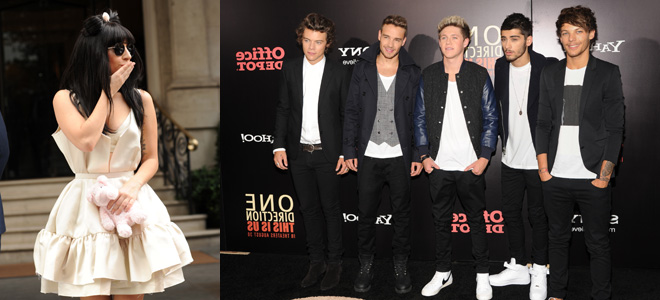 Lady Gaga se siente avergonzada de los abucheos a los One Direction durante los MTV VMA 2013