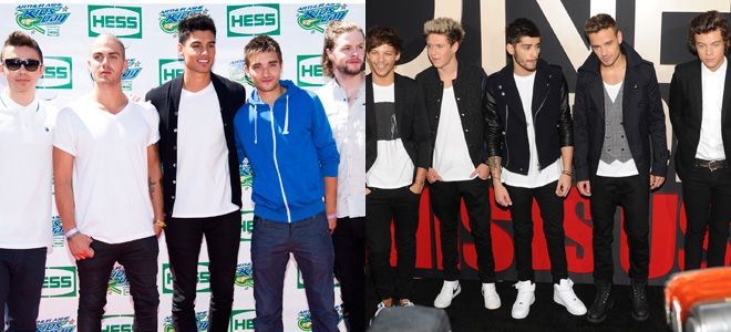 Duelo de boy bands: One Direction y The Wanted en sus conciertos Duelo de boy bands: One Direction y The Wanted en sus conciertos