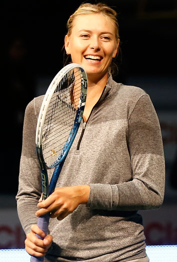 La mujer del día es Maria Sharapova