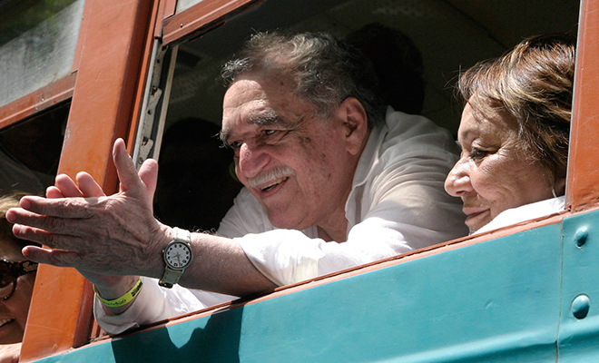 La mujer de Gabriel García Márquez y sus hijos, su mayor tesoro La mujer de Gabriel García Márquez y sus hijos, su mayor tesoro