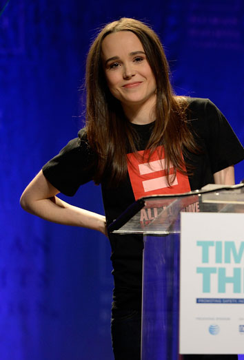 La mujer del día es Ellen Page