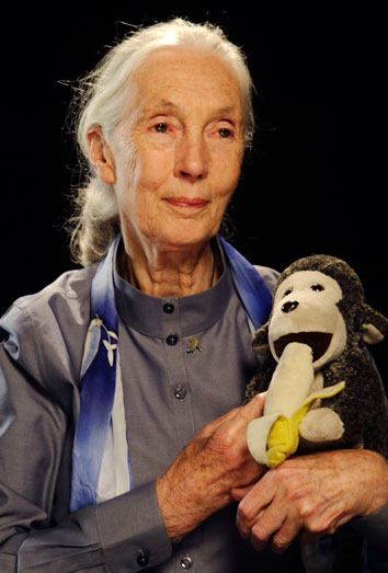 La mujer del día es Jane Goodall