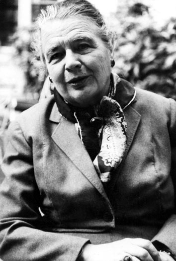 La mujer del día es Marguerite Yourcenar