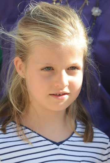 La mujer del día es Leonor de Borbón