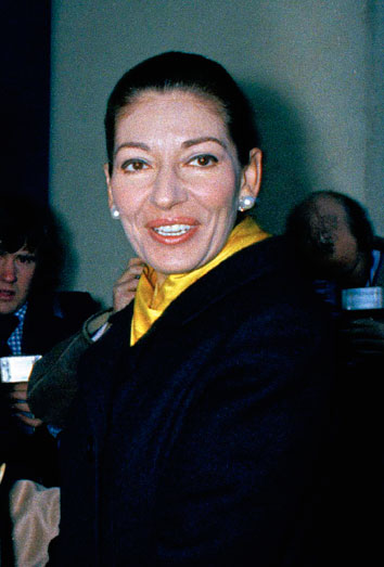 La mujer del día es María Callas