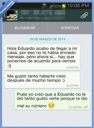 Chica, necesitarás aprender a ligar mejor. 