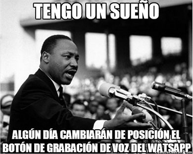 WhatsApp, oye nuestras súplicas. 