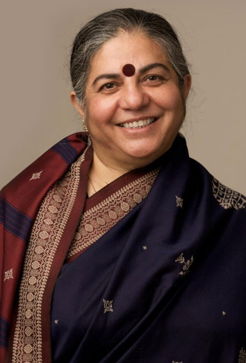 La mujer del día es Vandana Shiva