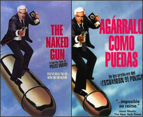 Agárralo como puedas, un título de película muy mal traducido. Agárralo como puedas, un título de película muy mal traducido.