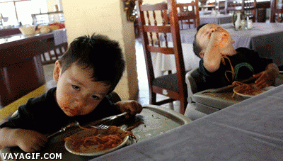 Tu cara cuando no puedas comer más