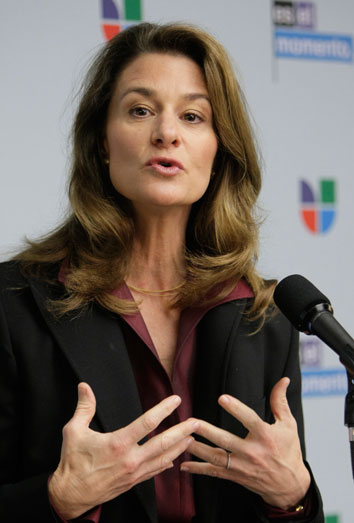 La mujer del día es Melinda Gates