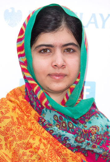 La mujer del día es Malala Yousafzai