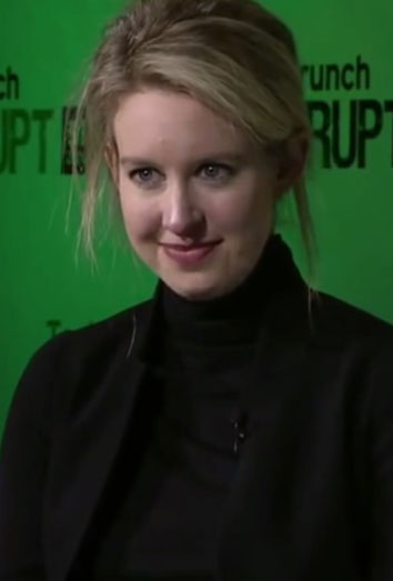 La mujer del día es Elizabeth Holmes