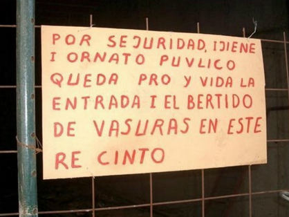 No has dado ni una, campeón. ¡Faltas de ortografía 'everywhere'! No has dado ni una, campeón. ¡Faltas de ortografía 'everywhere'!