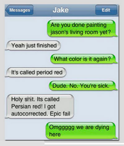 Las conversaciones que tu propio móvil se inventa. 