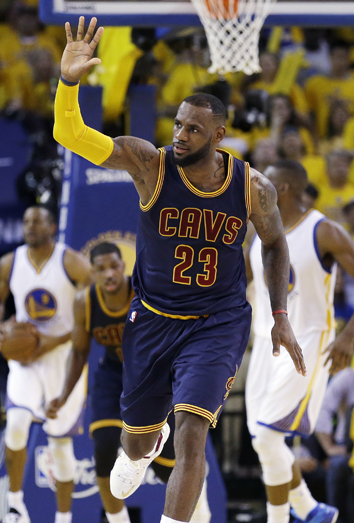 LeBron James, una estrella de la NBA