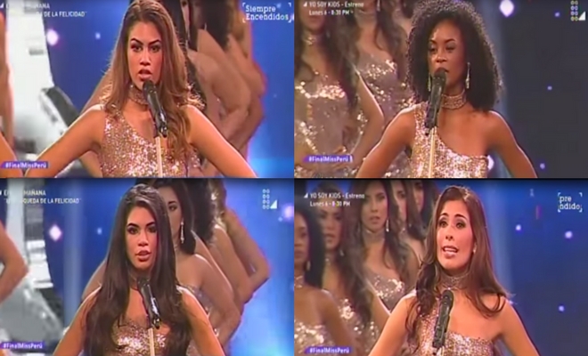 Miss Perú 2018 y su mensaje contra la violencia de género