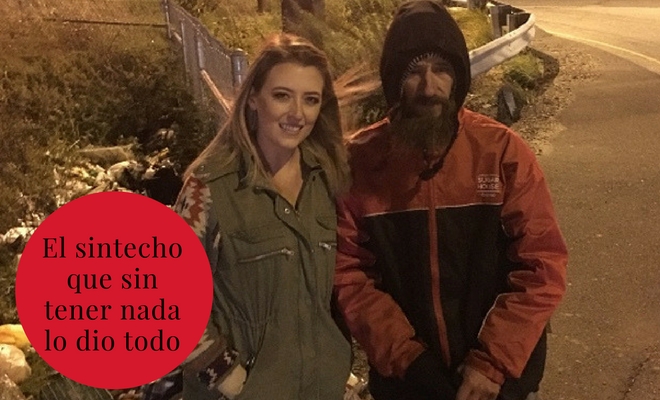 El sintecho que sin tener nada lo dio todo