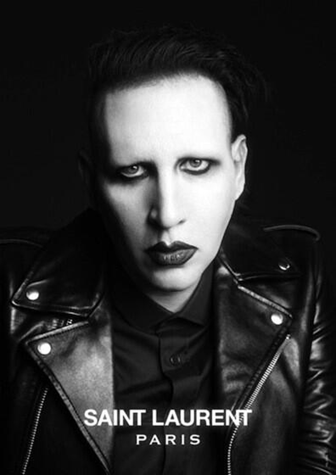 Marilyn Manson, nueva y polémica imagen de Yves Saint-Laurent Marilyn Manson, nueva y polémica imagen de Yves Saint-Laurent