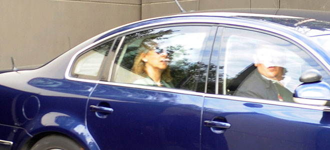 Infanta Cristina, primera foto tras ser imputada en Noos.