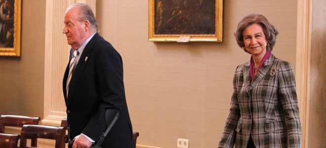 Rey Juan Carlos y Reina Sofía.