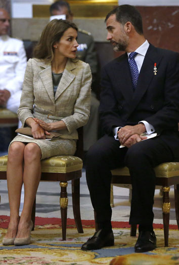 Letizia y el Príncipe Felipe
