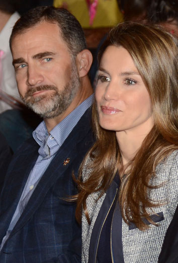 Letizia y el Príncipe Felipe