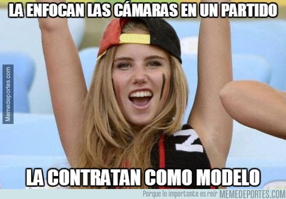 Aficionada consigue trabajo