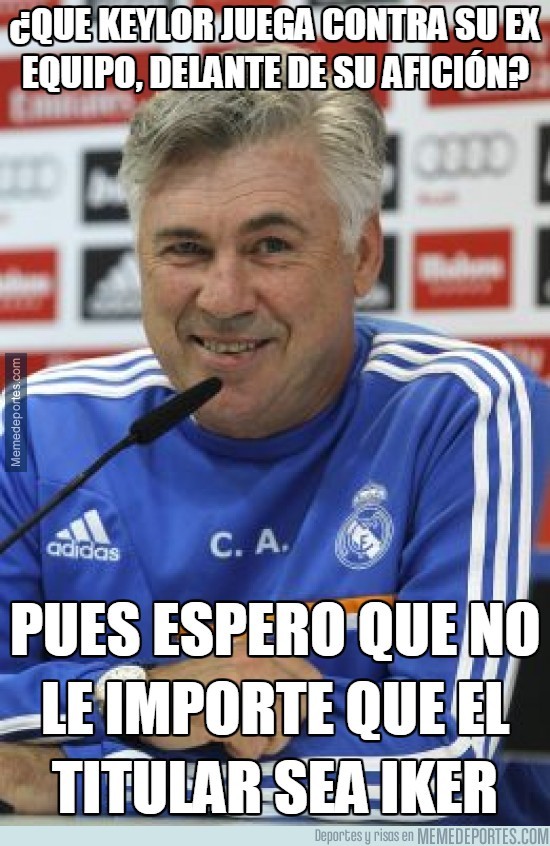 Ancelotti y la polémica de la portería