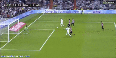 Fallo clamoroso de Benzema