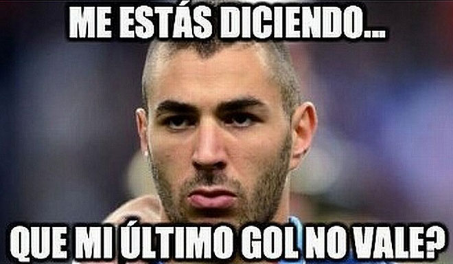 Gol anulado a Benzema